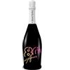 BRANDGIFT.IT Bottiglia Personalizzata Compleanno Santero 958 NERA Spumante Extra Dry Perlage Floreale Bottiglie Personalizzate Anni Compiuti Ottimo Regalo Per Brindisi Originali (ROSA, 80 ANNI)