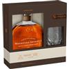 Woodford Reserve Kentucky Straight Bourbon Whiskey 70cl - Special pack con un bicchiere. Whiskey dal gusto morbido e ricco 43,2% vol.