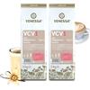 VENESSA Cappuccino Vanilla VCV1 caffè istantaneo con note di vaniglia, confezione da 2 x 1 kg, caffè solubile con sapore di vaniglia, aromatico, cremoso, per tutte le macchine da caffè automatiche