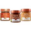 Generico Tris di Creme Spalmabili alle Mandorle, alle Nocciole e agli Arachidi 175g