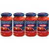 MENDOSA Barilla Pomodoro e Datterini, Salsa di Pomodoro 100% Italiana, 400g, Confezione da 4