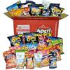 APERI SNACK Aperisnack® Aperibox CLASSIC 30 snack - Scatola regalo con Snack salati, patatine e frutta secca, per aperitivo fai da te o gadget compleanno bambini