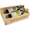 Fontanafredda Cassetta Fontanafredda Piemonte con Nebbiolo Ebbio e Arneis Pradalupo, 2 bottiglie da 0,75 ℓ, Cassetta di legno