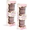 Generico Cuorenero Macaron Gusto Champagne Senza Glutine - 2 x 84 Grammi