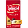 Splendid - Capsule Caffè Espresso Classico - 150 Capsule in Alluminio - 5 Confezioni da 30 - Intensità 10 - Compatibili con Macchine Nespresso®* original