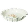 BRANDANI tortiera pirofila tonda in stoneware linea autunno Le Zucche 25,5 cm