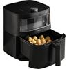 Haier Friggitrice ad aria Haier Serie 5, 9 in 1, Display, Cuocere, Arrostire, Grigliare, Cottura Lenta, Scongelare, Yogurt, 7L, [Nero]