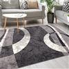 Mazovia Tappeto Moderno - Morbido Pelo Corto - Tappeto da Salotto Oeko-Tex - Tappeto per Ingresso Camera, Da Letto, Cucina, il Soggiorno - Collezione ATENA - Grigio 200 x 300 cm
