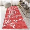 Siunwdiy Tappeto Cucina Rosso 1.2 metri Vintage Tappeto Cucina Antiscivolo Lavabile Tappeto Passatoia per la Cucina per Soggiorno Camera da Letto Cucina Bagno,40X120CM