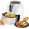 TEESA DIGITAL AIR FRYER - Friggitrice senza grassi da 3,2 l, colore: Bianco
