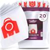 Vellto 20x Vellto Sacchetto per Aspirapolvere Compatibili con Miele 3D Efficiency FJM Serie S2 S3 S4 S5 S6 S7 Complete C1 Compact C1/C2 S8340 S24 S256i S290 S299 S399 S500 S578 S700 Sacchetti di Ricambio
