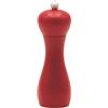 Bisetti Macina Sale Manuale Rimini in Legno di Faggio Laccato 18 cm, Macinino Manuale per Sale con Macina in Ceramica ad Alta Resistenza, Elegante e Made in Italy - BISETTI (Burgundy Opaco)