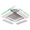 Wind Greating Deflettore Aria Condizionata Centralizzata A Soffitto Inclinazione Regolabile Installazione Facile Impedisce All'Aria Fredda di Soffiare Dritta (Un Pezzo) (40cm)