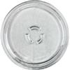 eRicambi® Piatto Vetro Rotante Girevole Compatibile con Microonde Hotpoint Ariston - Codice C00862548 - Diametro 25 cm - Adatto ai Modelli AMW40951IX, IM80M, W6MN840 e Molti Altri