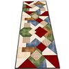 Siunwdiy Tappeto Cucina 3 Metri Tappeto Corridore Passatoia Tappeto Corridoio Moderno Lungo Tappeti Cucina Tappeto Cucina Antiscivolo Lavabile Beige/Verde/Rosso,Tappeto Camera,Verde,40x340cm
