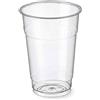 bio3 100/500/1000 Bicchieri monouso 500ml tacca 0,4 Biodegradabili e Compostabili in PLA usa e getta Plastic free | After Plastic (1000)