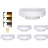 BVCL Lampadine GX53 LED, 7W GX53 LED 3000K/4000K/6000K 700LM, AC 220-240V Non Dimmerabili, Non Sfarfallanti, 6 Pezzi