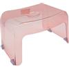 Generic Sgabello per Gradini, Sgabello per Doccia, Sedia per Vasca Da Bagno, Poggiapiedi, Sgabello per Cambio Scarpe, Sgabello per Bagno per Comodino, Bagno, Rosso