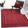NETLINE HOME Tappeti lavabili per soggiorno, tappeto tradizionale a basso pelo, antiscivolo, per cucina - Tappeti decorativi in stile boho, design vintage, pieghevoli, per corridoio e camera da letto