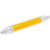 ChiliTec R7S Faretto LED dimmerabile stick 118mm 8Watt 887 Lumen 360° COB 3000k bianco caldo