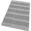 emmevi Tappeto Camera Scendiletto Bagno Cotone Intrecciato Tridimensionale Morbido Assorbente 60x120 Grigio