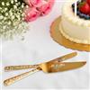 toyofmine Set di 2 pezzi per tagliare e servire la torta nuziale