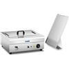 Royal Catering Friggitrice per Pasticceria Friggitrice Elettrica RCBG-18STHB (Zona Fredda, 3.200 W, 18 L, Acciaio inox)
