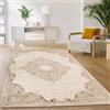 Paco Home Tappeto Soggiorno Camera da letto Pile corto Vintage Orientale Motivo astratto Moderno Beige, Dimensione:240x340 cm