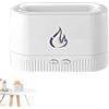 Generico Umidificatore diffusore di fiamma, diffusore aria fiamma - Diffusore colorato di aromaterapia - fuoco aromaterapia aromaterapia macchina profumata umidificatore silenzioso per la stanza