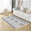 Tomifine Tappeto da Cucina, Bohémien Tappeti con Nappe Tessuto Lavabile Antiscivolo Tappeto per Ingresso, Soggiorno, Camera da letto (60x120 cm,A11)