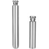 ELTOX Fiaschetta Tascabile,Fiaschetta 2 Pz 1oz e 1,5 once Hip Boccette lucido fondo tondo Bottiglia tubolare Wine Pot Vino Whiskey bottiglia portatile in acciaio inox