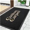 CVBN Zerbino Ingresso Esterno Personalizzato per Logo Testo Nome Zerbini Tappetino Interno Welcome Tappeto Personalizzati per Azienda Famiglia,60×90cm