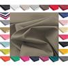 oggettando Tessuto Ecopelle Morbida Finta Pelle a METRAGGIO 2x1,4 3x1,4 5x1,4 per arredo DIVANI, SEDIE,TAPPEZZERIA,HOBBY - Tortora, 3 METRI (300cm x 140cm)