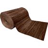 SaRani Tappeto Guida Passatoia Corsia Cucina Bambù Retro Antiscivolo Gomma (Cioccolato, 350x50 cm)