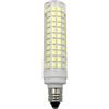 TYKGSQIP Lampadario in cristallo di mais a LED dimmerabile da 15 W E14 E12 E11 BA15D G9, lampada in ceramica da 136 LED, 110 V 220 V. 1 pz. E11 15 W 110 V bianco caldo