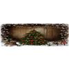 A.Monamour Tappetino per Il Bagno Antiscivolo Assorbente Morbido Decorazione Natalizia Natale Pino Ornamento Regali Fiocco Di Neve Lavabile Tappeto Tappetini Doccia Cucina Zerbino 40x120cm