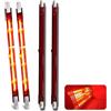 Generico Lampadine Infrarossi 1300W Dimmerabile, Lampadina Riscaldanta Infrarossi per Heatmaster U3, Lampada Alogena R7S 254mm 1300LM, Nessuno Sfarfallio, Lampadine Rubino Lineare A Doppia Estremità, 4 Pezzi