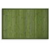 CASAbella Tappeto in bambù, Antiscivolo, Igienico, Lavabile, 50x75, 50x110, 50x180, 50x240, Verde, Marrone, Acquamarina, Arancio, Nero. Mod. MARACAS (Verde, cm 50x240)