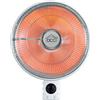 DCG SA9690 Stufa Elettrica da Parete 900W al Carbon Crystal, Oscillante con Telecomando e Pannello Digitale, 2 Livelli di Calore 450W/900W, Riscaldamento Rapido a Basso Consumo, Design Moderno