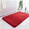 MOTT 50 Tappetini da bagno morbidi da 80 x 100 cm, antiscivolo, assorbenti per bagno e vasca da bagno, tappeto doccia in microfibra, tappetini resistenti lavabili in lavatrice