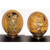 Arte-Decoration UOVA DI STRUZZO DECORATE con motivo Klimt- Kiss & Life tree