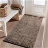 Carpetsale24, Tappeto Runner in Cotone Chenille Marrone 80x150 cm Lavabile, Stile Boho, Vintage Kelim, Pelo Corto, Antiscivolo e Morbido, Monocromatico Mélange, Per Cucina, Camera e Corridoio