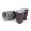 Inoverse 3000 bicchieri per auto, 180 ml, colore marrone e bianco, per bevande calde, in plastica, con presa automatica, tazza termica usa e getta, 3000 pezzi