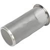 ZDAGELD Filtro Riutilizzabile per caffè Freddo, Cilindro in Rete di Acciaio Inossidabile con Guarnizione per caffè, tè Freddo, Preparazione di Bevande (8 * 15 cm)