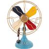 Ciieeo Ventilatore Vintage Retro per Decorazione da Antico per Interni Classici e Contemporanei Oggetto Decorativo Unico e Affascinante e Ufficio