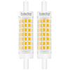 Extrastar Ampoule LED R7s 78mm 5W Non-Dimmable, Blanc Chaud 3000K 500Lumens, Lineaire Remplacer Lampe Halogène J78 40W, 360 Degrés, Sans Scintillement, parfait pour chambre, salle de bain etc