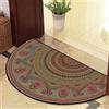 Guest Ruyunlai Tappeto Porta Zerbino Zerbini Per Ingresso Arredamento Casa Mezzaluna Per Esterno Interno Tappeti Grandi Dimensioni bordo rosa 50x80cm