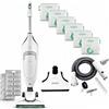 AMG Shop Online Aspirapolvere Folletto VK220S + HD65s + EB420s + 6 SACCHETTI e 12 PROFUMI TUTTO NUOVO e ORIGINALE + KIT TUBI COMPATIBILE - Scopa Elettrica Potente Con Turbo - 900 W - per Parquet,Tappeti e Piastrelle