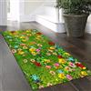 Yinghesheng Tappeto Passatoia Cucina Antiscivolo Lavabile,Tappeto da Cucina 2 Metri,Tappeto Corridoio Lungo Tappeto Per Cucina, Corridoio,Soggiorno,Camera,Grass green 5,80x200cm