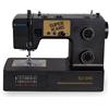 Jaguar SJ-34E Macchina per Cucire Robusta Super Jeans | 34 Punti | Elettronica | Tavolo di Estensione | Infila-Ago Automatico | Spolina a Inserimento | Motore Servo | LED | Braccio Libero | Per Tessut